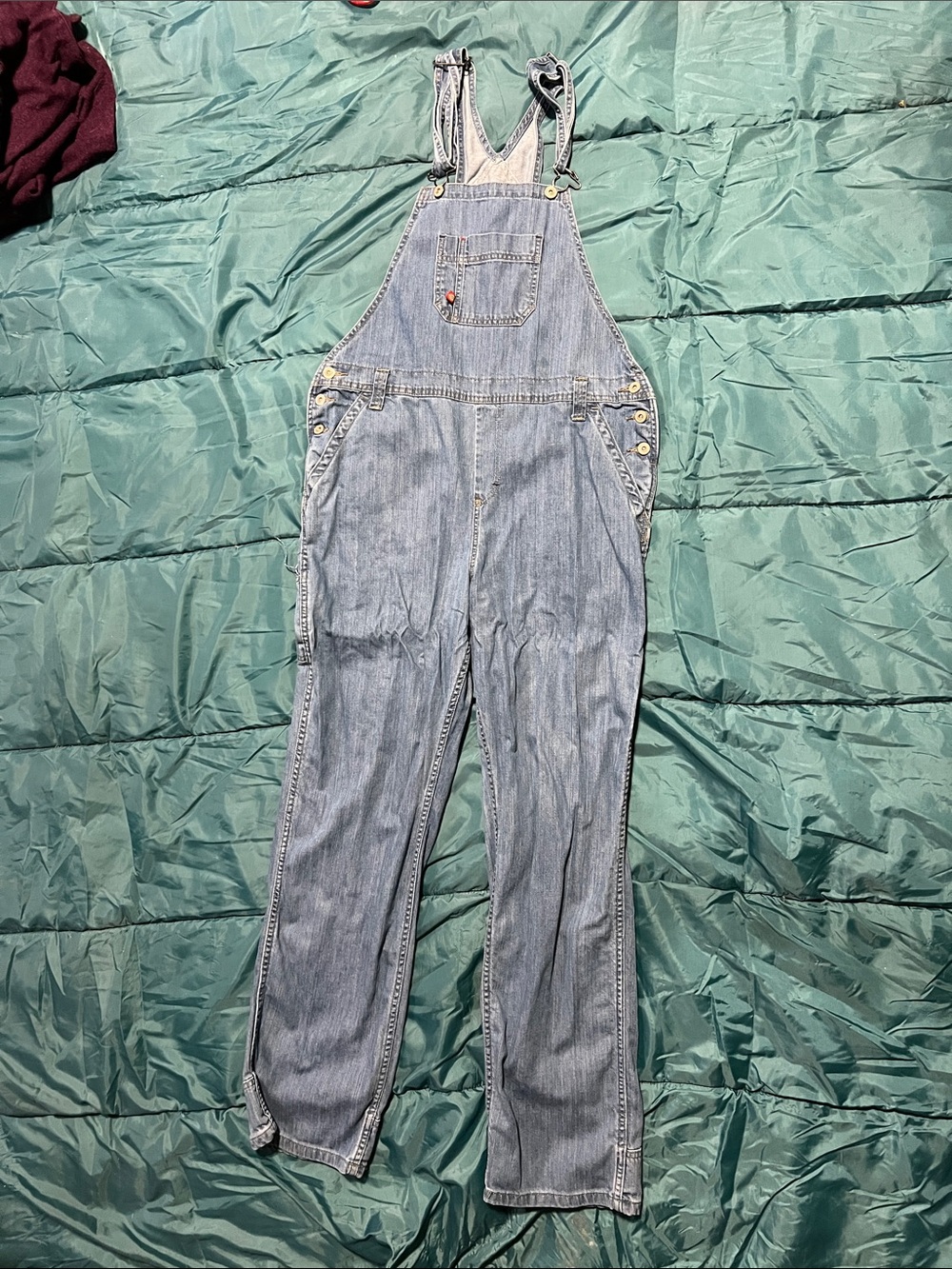 Dickies Light Blue Denim Overalls
